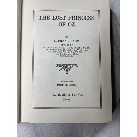 The Lost Princess of Oz — L. Frank Baum — John R. Neill Illus. — Reilly & Lee, C - Picture 2 of 10